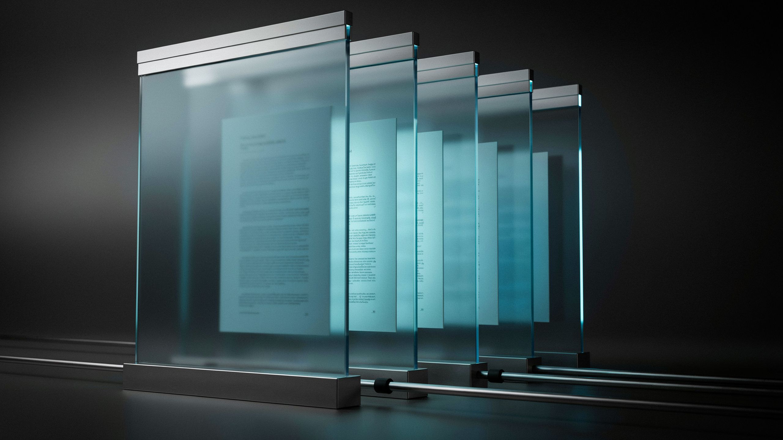 Developer dashboard glowing blue as a freshly rendered PDF document is delivered to a cloud bucket